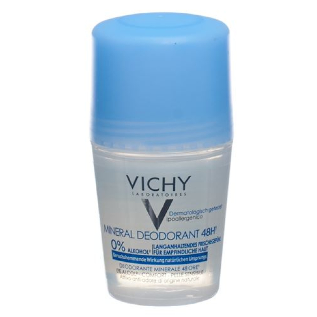 Vichy Deo mineral 48H Rull på 50 ml