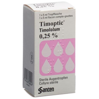 Timoptic Gd Opht 0.25% Fl 5ml