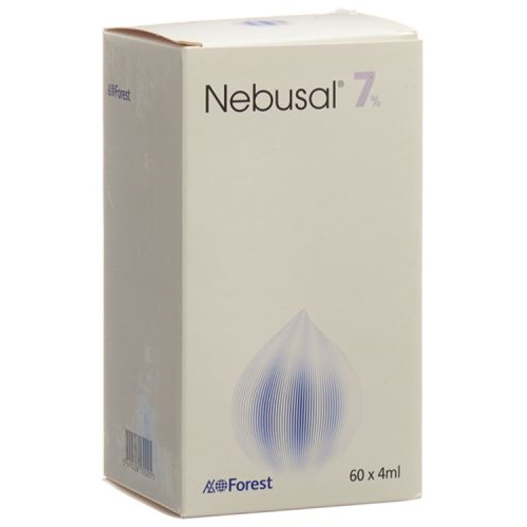 Nebusal NaCl 7% 60 Amp 4 ml