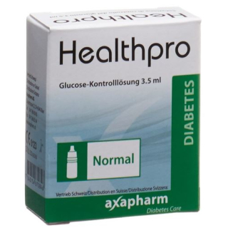 Healthpro axapharm kontrolna otopina normal fl 3,5 ml