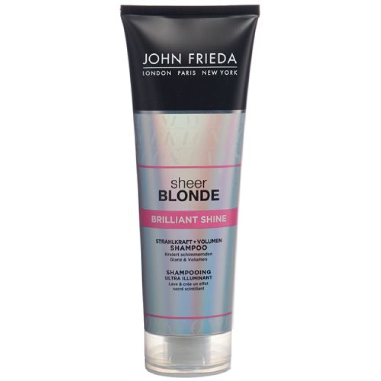 John Frieda Sheer Blonde Brilliant Shine radiance + Volume Shampoo 250ml