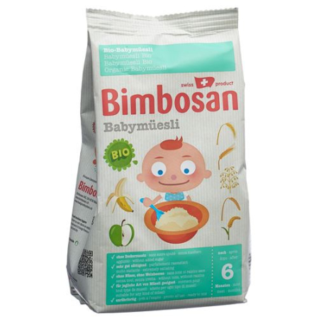 Bimbosan Organic Baby muesli sem açúcar 6 m 500 g