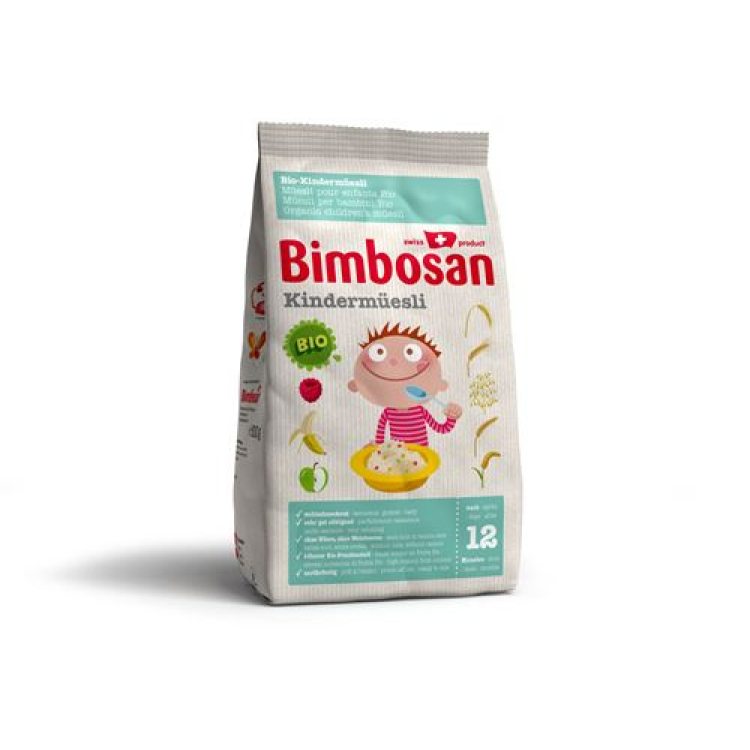 Bimbosan Organic dječiji musli bez šećera 500 g