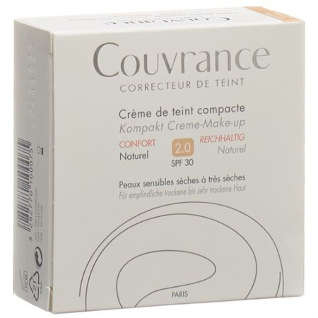 Avene Couvrance kompakt makeup Naturlig 02 10 g