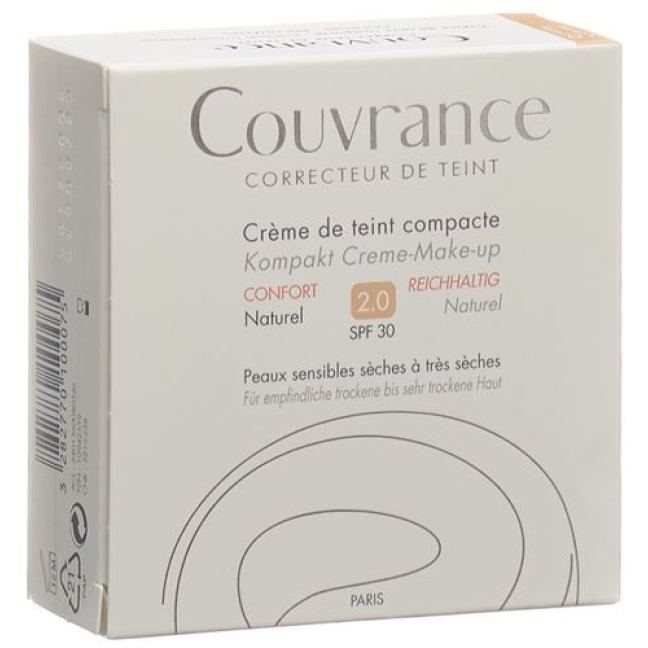Компактна косметика Avene Couvrance Natural 02 10 г