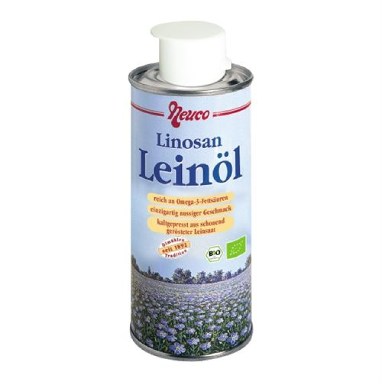 Neuco yeməli kətan yağı təmizlənməmiş üzvi Ds 250 ml