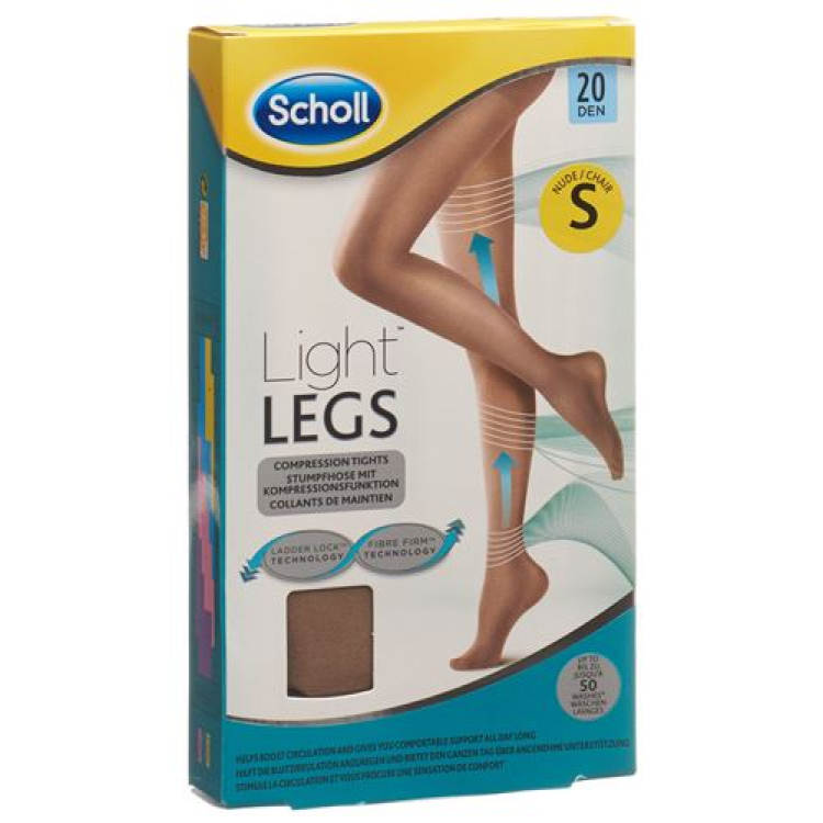 Scholl LightLegs tights 20DEN S nude 1 pair