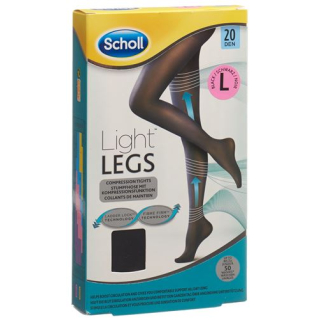 Scholl LightLegs tights 20DEN L Black 1 Pair