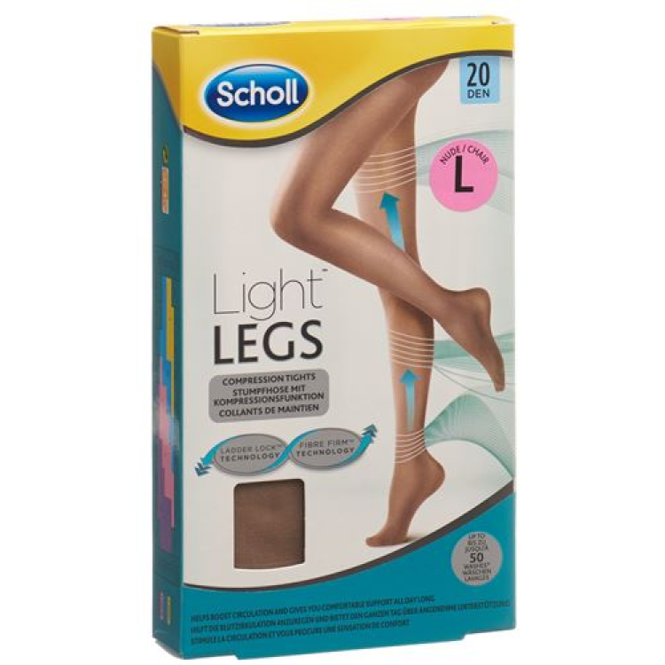 Scholl LightLegs tights 20DEN L nude 1 pair