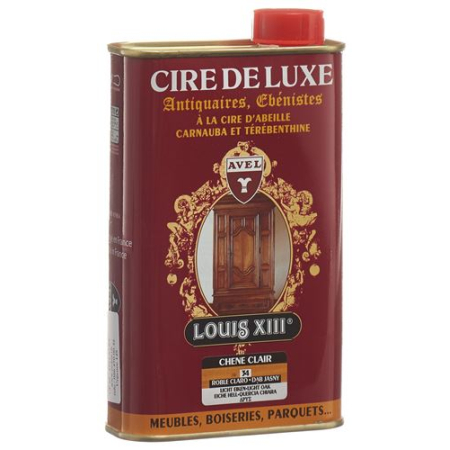 Louis XIII liquid wax de luxe light oak 1 lt
