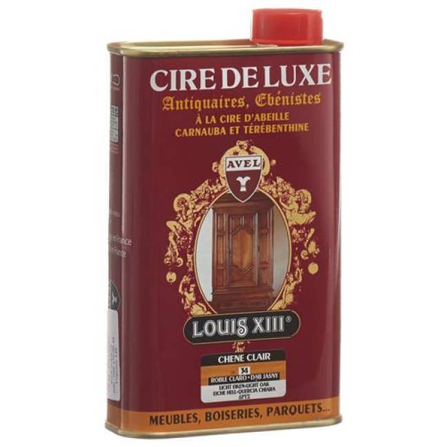 Louis XIII liquid wax de luxe light oak 1 lt