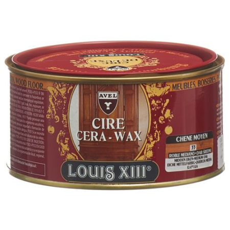 Louis XIII wax paste de luxe oak medium 250 ml