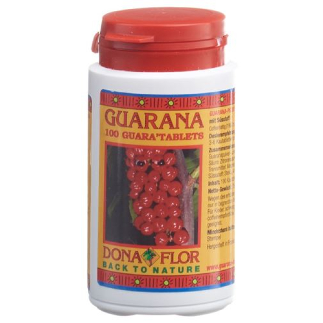 Buy Guarana Dona Flor Kautabl 100 pcs