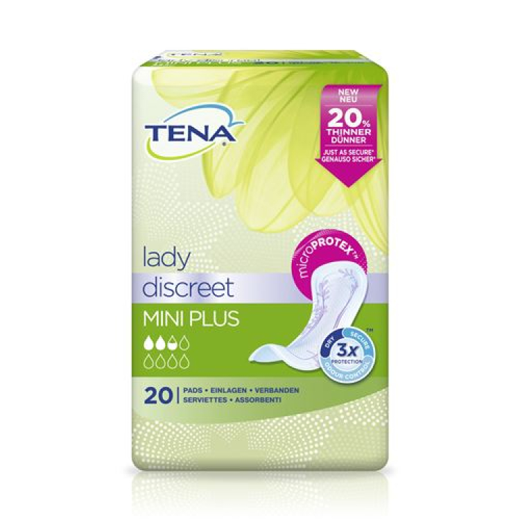 TENA Lady Mini Plus diskret 20 st