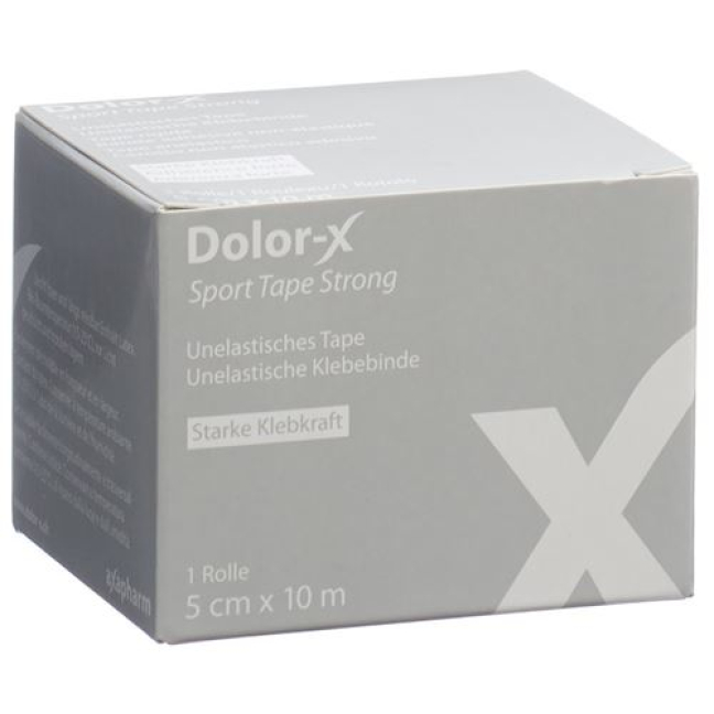 Dolor-X Sporttape Strong 5cmx10m white 12 pcs