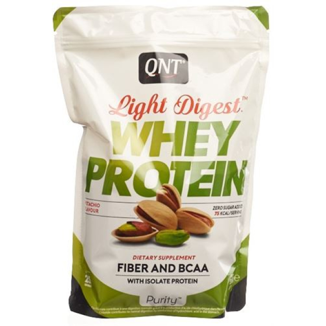 QNT Light Digest Whey חלבון פיסטוק 500 גרם