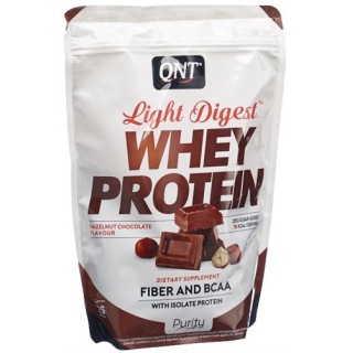 QNT Light Digest Whey Protein Hazelnut Chocolate 500g