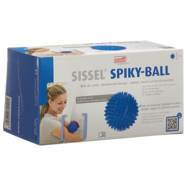 Кульки їжачки Sissel 10см сині 2 шт