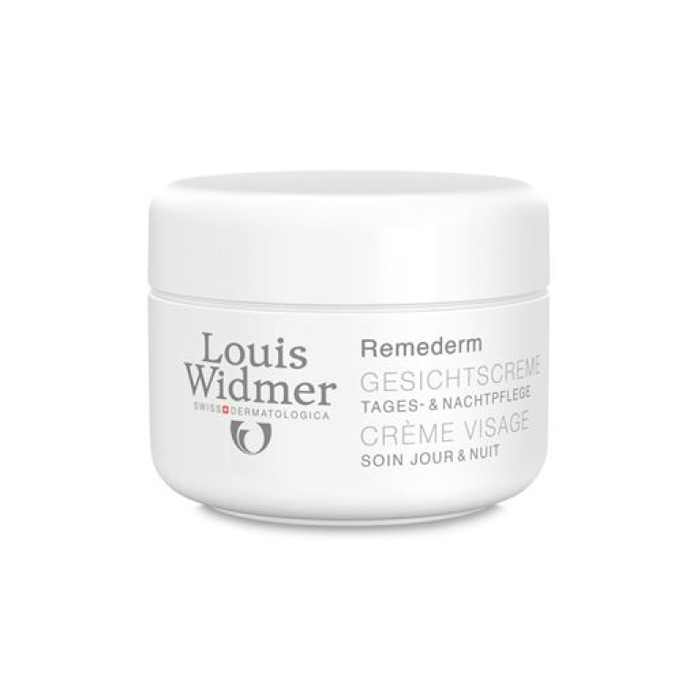 Louis Widmer Remederm Creme Visage Sem Parfum 50 ml