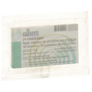 Papierki wskaźnikowe Allsan pH 5,2-7,4 100 szt