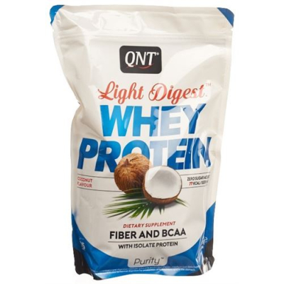 QNT Light Digest Whey Protein кокос жаңғағы 500 г