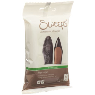 SWEEPS wipes shoes 12 Btl 15 pcs