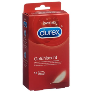 Durex Gerçek Hisseden Prezervatif 18'li
