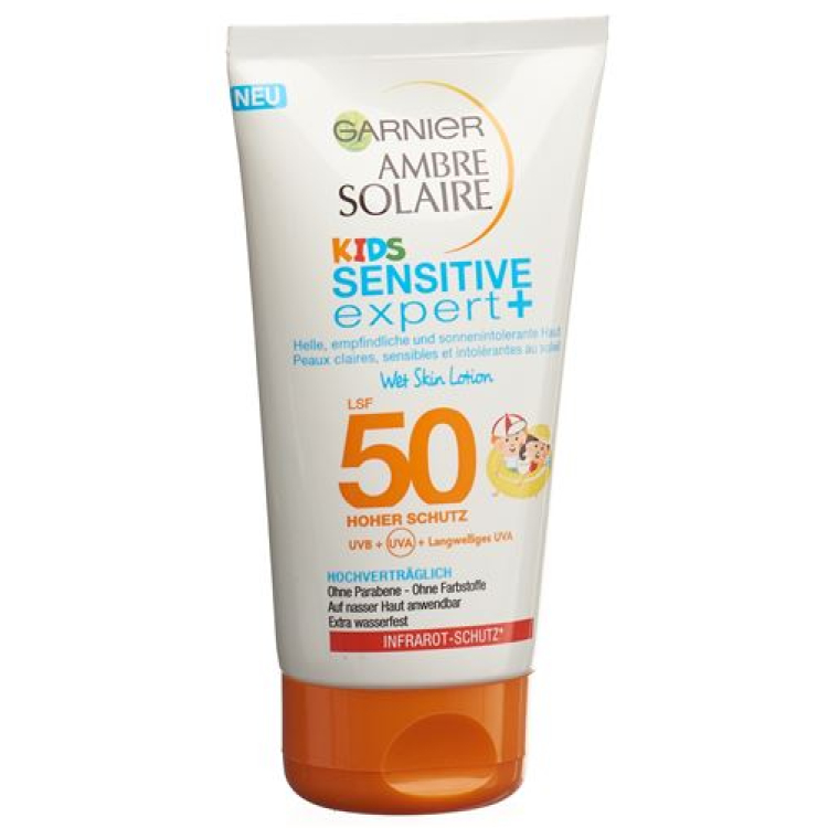 Ambre Solaire Kids Wet Skin Lotion 150 ml