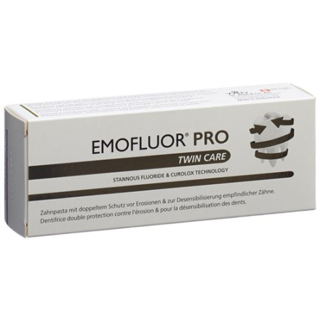 Emofluor Pro Twincare toothpaste Tb 75 ml
