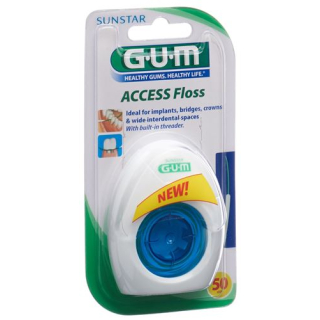 GUM SUNSTAR Acces Floss dental floss 50 pcs