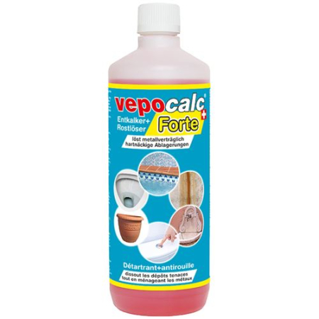 Vepocalc Forte մաքրող միջոց + Fl ժանգը մաքրող միջոց 1000 մլ