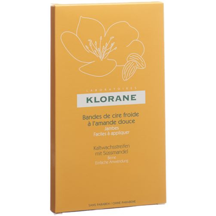 Klorane nhổ lông chân 2 x 6 chiếc