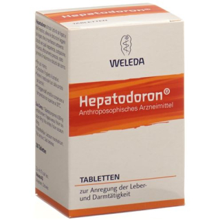 Hepatodoron tablety sklo 200 ks