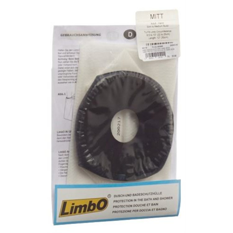 Limbo bathing protection 30cm hand adult waterproof