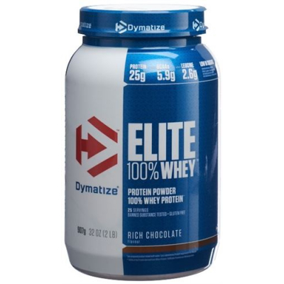 Dymatize elite whey chocolat 907 g