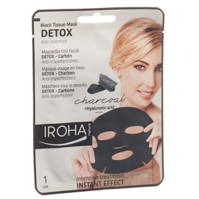 Iroha detox tissue face mask