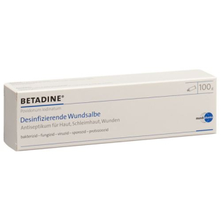 Betadine pomada desinfetante para feridas Tb 100 g