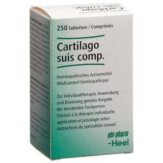 Cartilago suis compositum Heel Tabl 250 pcs