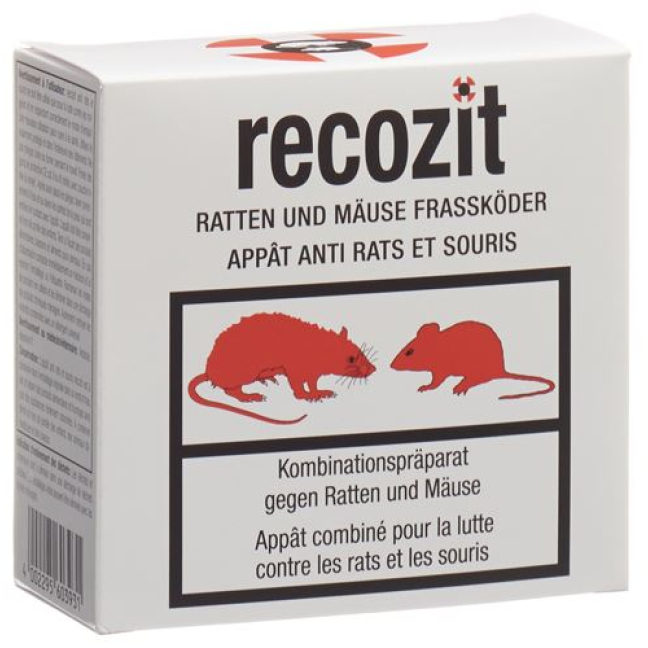 Recozit rats et souris Frassköder 250 g