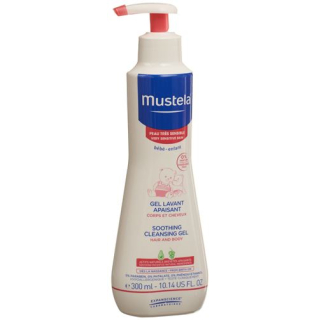 Mustela Cleansing Gel fragrance free hypersensitive skin 300 ml