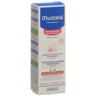 Mustela face cream without perfume hypersensitive skin 40 ml