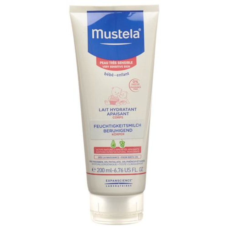 Mustela Körpermilch ohne Parfum überempfindliche Haut 200 ml