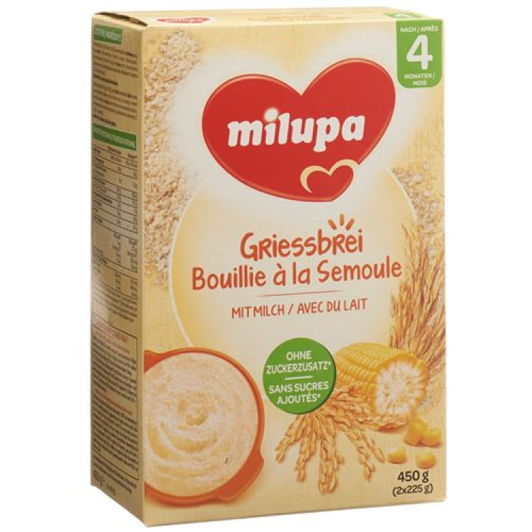 Milupa Semolina Porridge 450 g