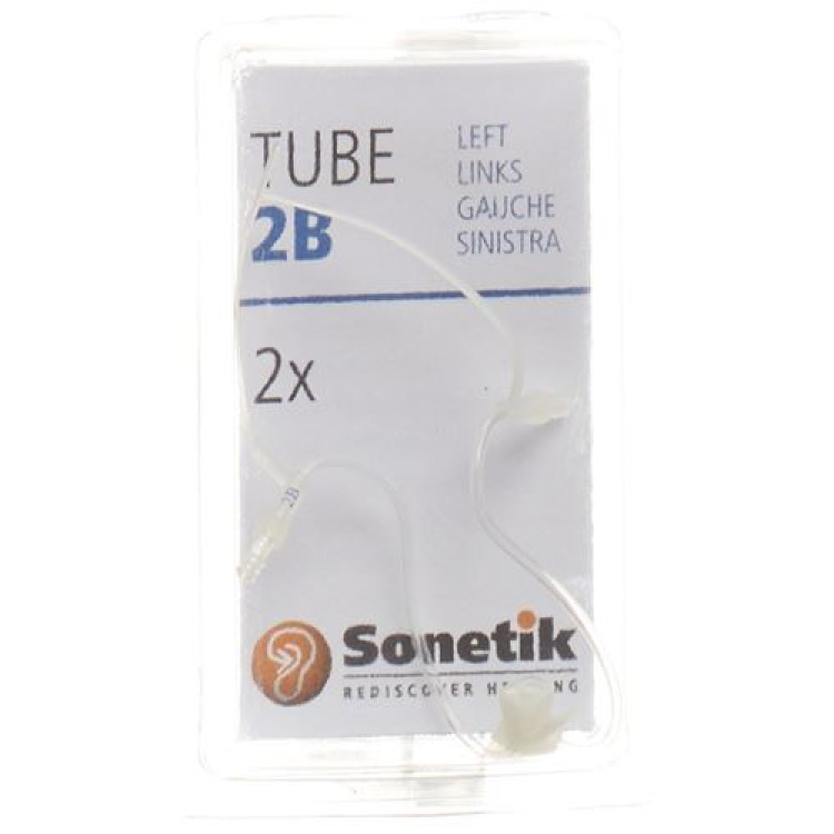 Sonetik GOhear zvuková trubica Tube 2B ľavý blister 2 ks