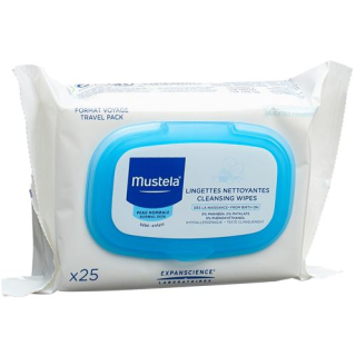 Mustela Face Cleaning Tissue Normal Skin 25 pieces