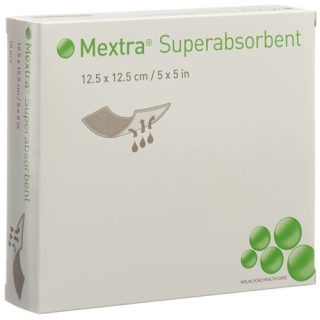 Superabsorbente Mextra 12,5x12,5 cm 10 uds