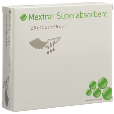 Superabsorberende mextra 12,5x12,5 cm 10 stk