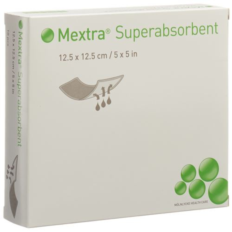 Superabsorbent Mextra 12.5x12.5 ס"מ 10 יח'