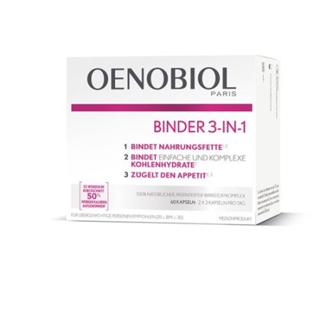 OENOBIOL Binder 3 in 1 Kaps 60 pcs