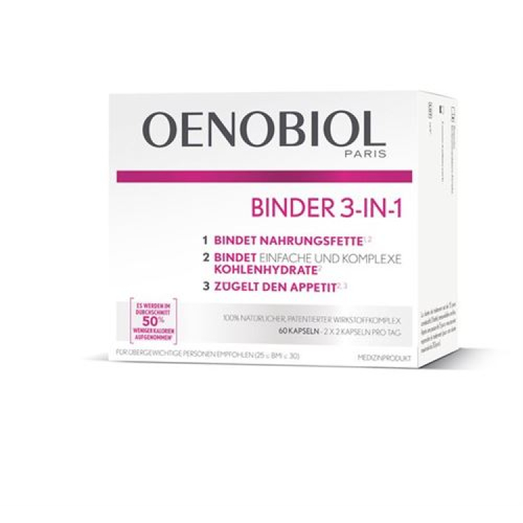 OENOBIOL Binder 3 in 1 Kaps 60 pcs